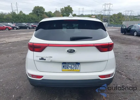 2017 Kia Sportage Lx из США, поврежденный, VIN KNDPM3AC3H7088638